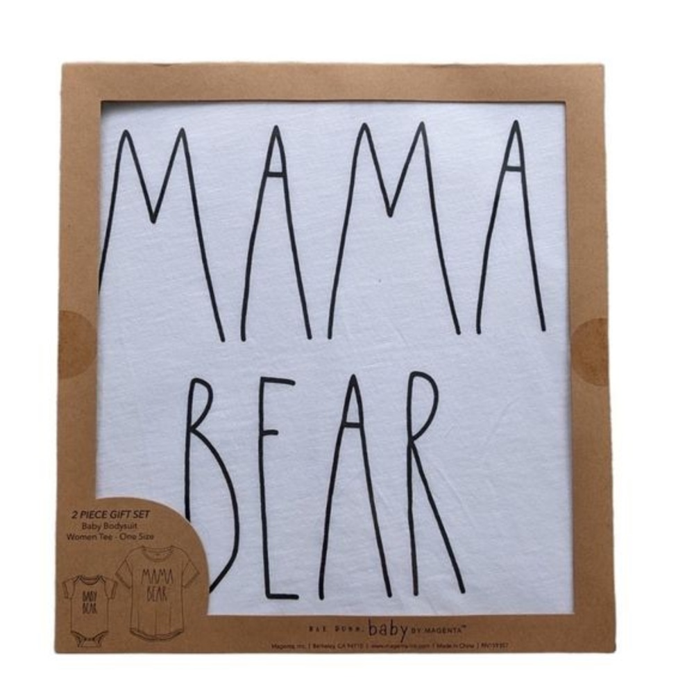 Rae Dunn Mama & Me Matching Shirts NWT
